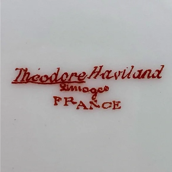 Antique Theodore Haviland Limoges France Porcelain Lidded Serving Tureen Bowl - Picture 2 of 9